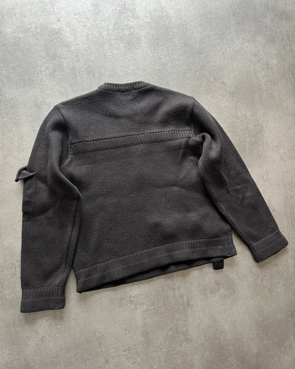 Daniele Alessandrini Bondage Cropped Sweater (XS/S) (XS) - 5